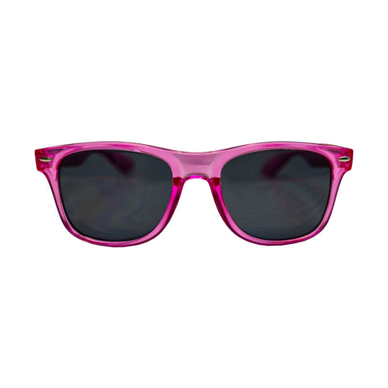 ALLIE X LOGO SUNGLASSES (PINK)