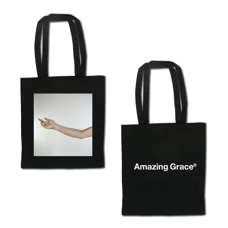 Amazing Grace Black Tote