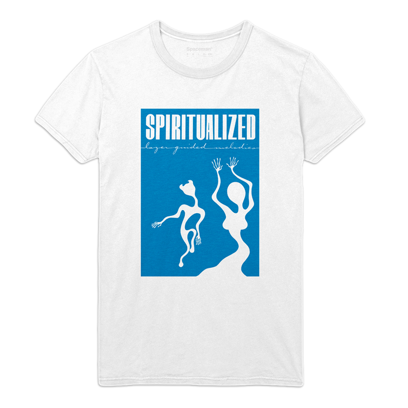 LGM White Tee (Blue Print)