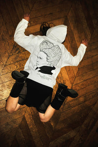 ALLIE X - Phrenological Hoodie (White)