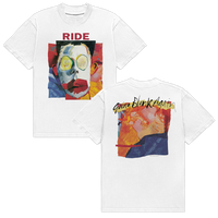 Going Blank Again White Tee