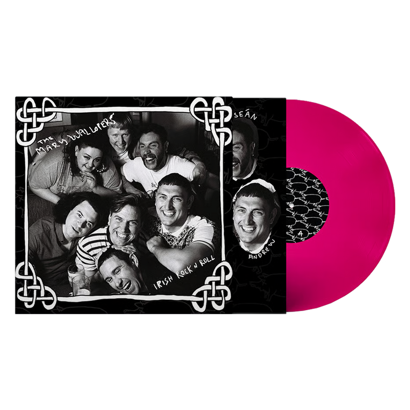 The Mary Wallopers ‘Irish Rock and Roll’ Pink Vinyl LP