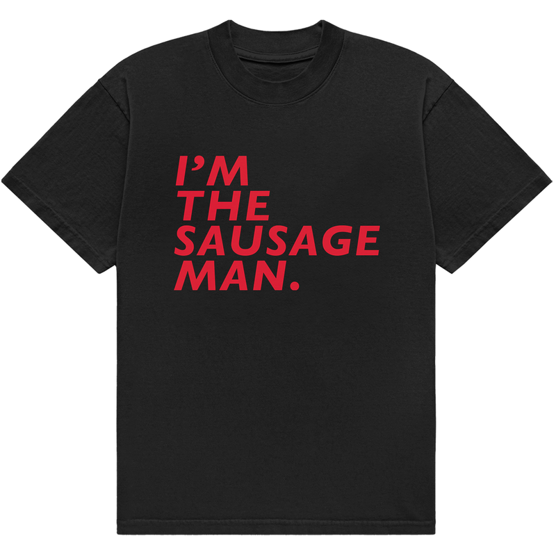 Sausage Man Tee (Black)