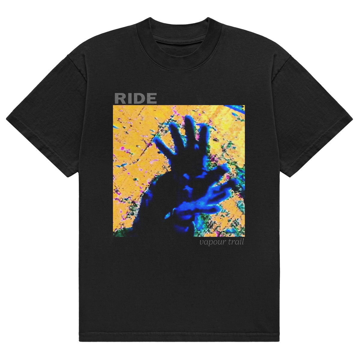 Vapour Trail Black Tee